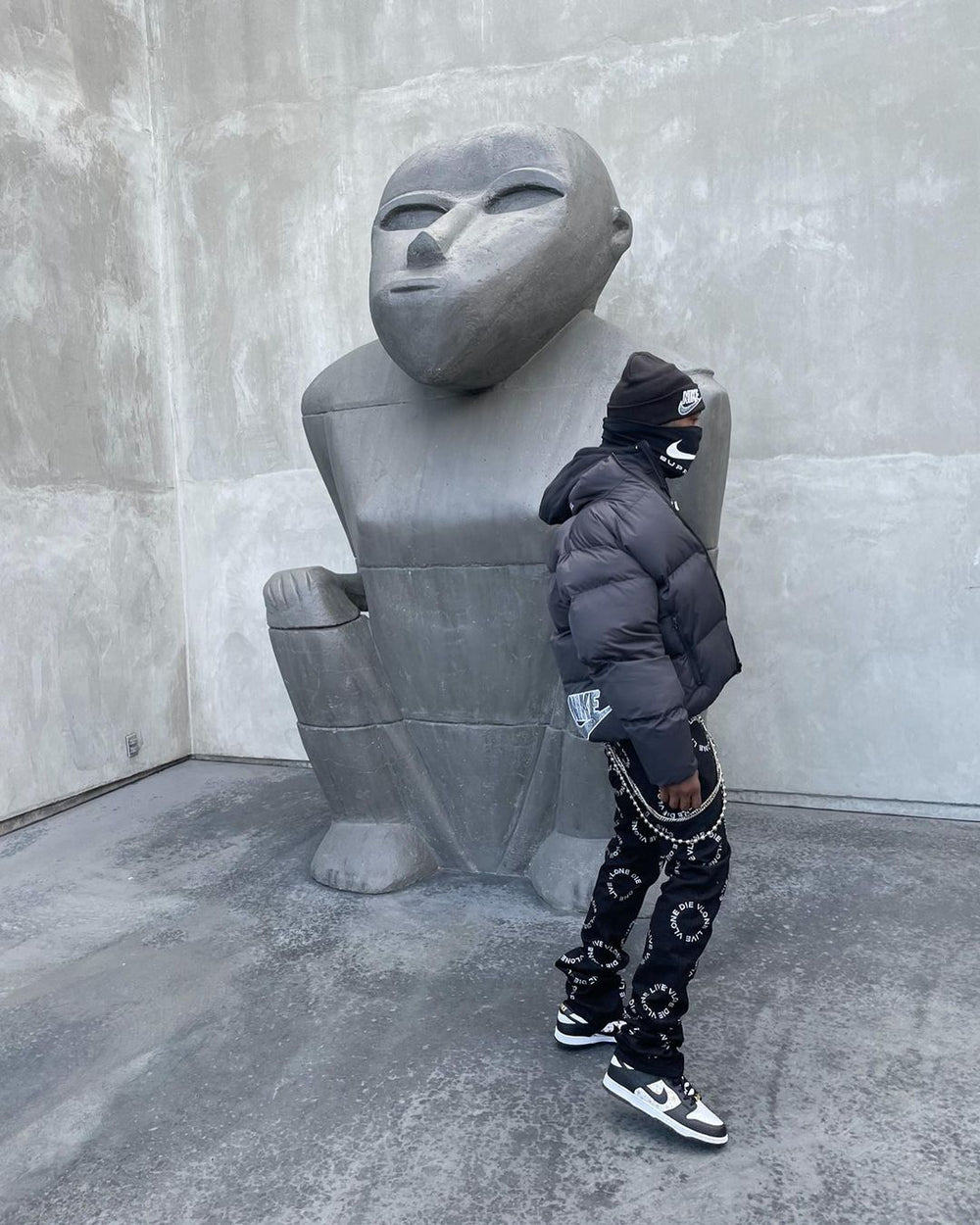 SPOTTED: OFFSET DONS THE LATEST NIKE X SUPREME COLLABORATION