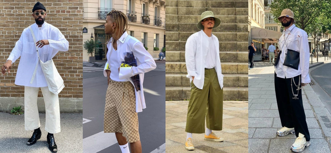 KEEPING COOL & CLEAN IN WHITE SHIRTS FOR SS20