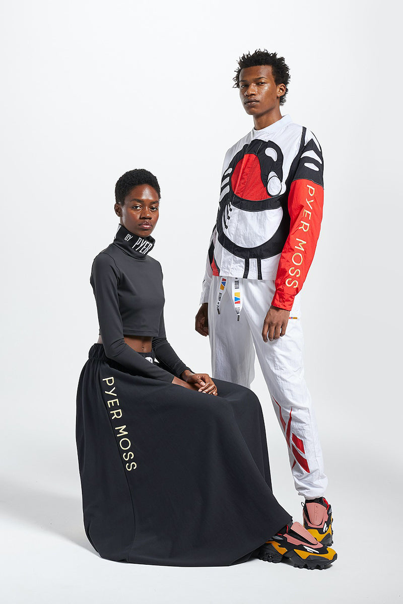 PYER MOSS X REEBOK COLLECTION LOOKBOOK DROPS ONLINE