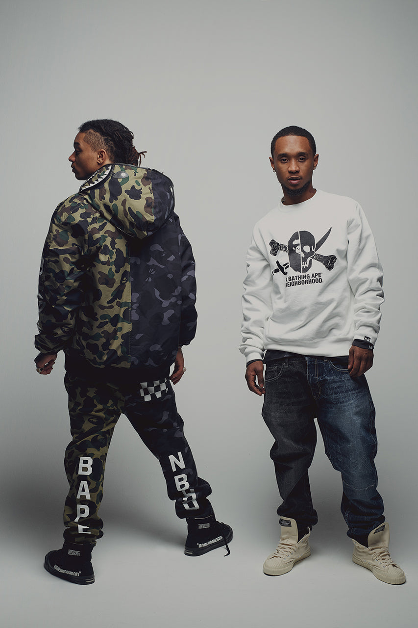 RAE SREMMURD IN BAPE X NEIGHBORHOOD