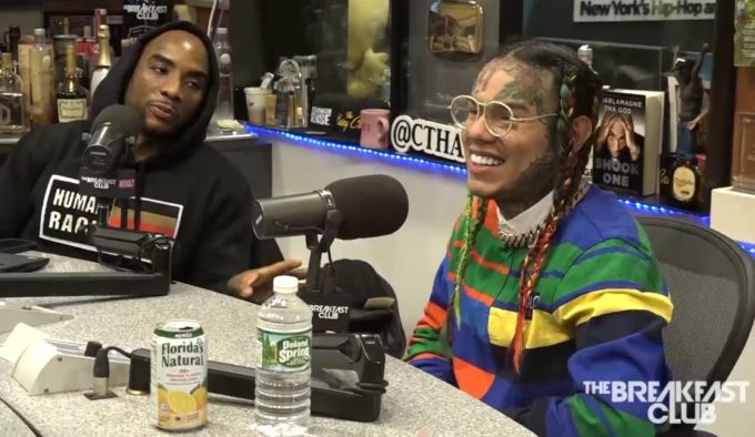 6IX9INE AT THE BREAKFASTCLUB