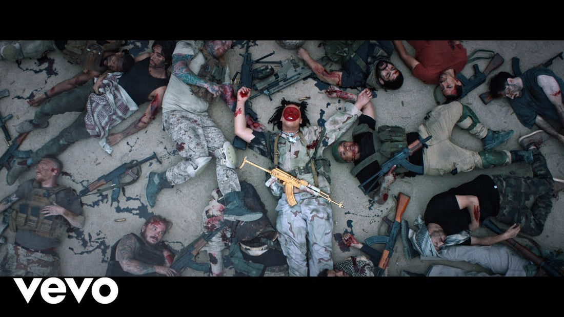 TRIPPIE REDD RICHT ZIJN PIJLEN OP 6IX9INE IN UNDER ENEMY ARMS VIDEO