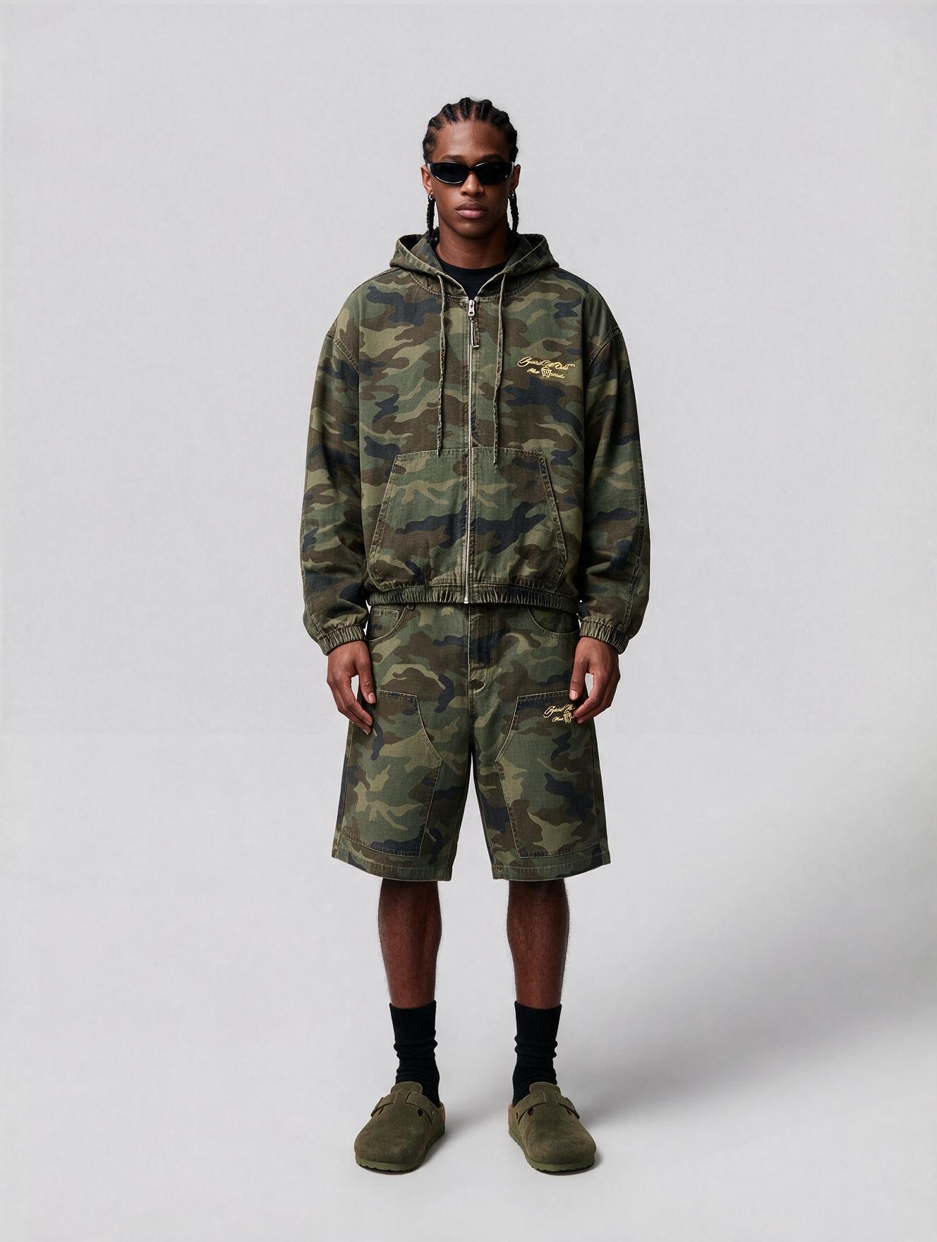 Camo Against All Odds Shorts