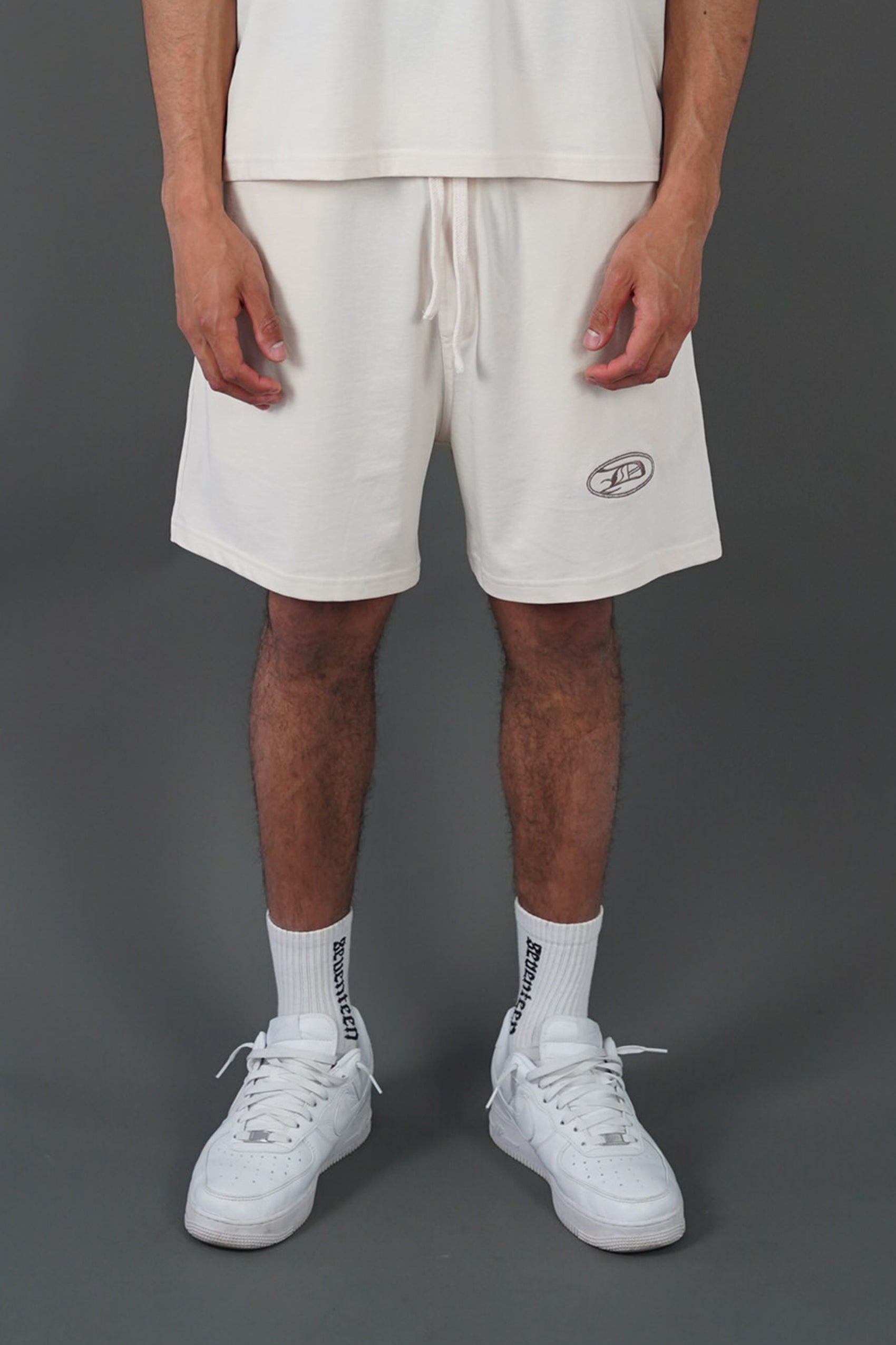 Beige Seventeenthebrand Short Set