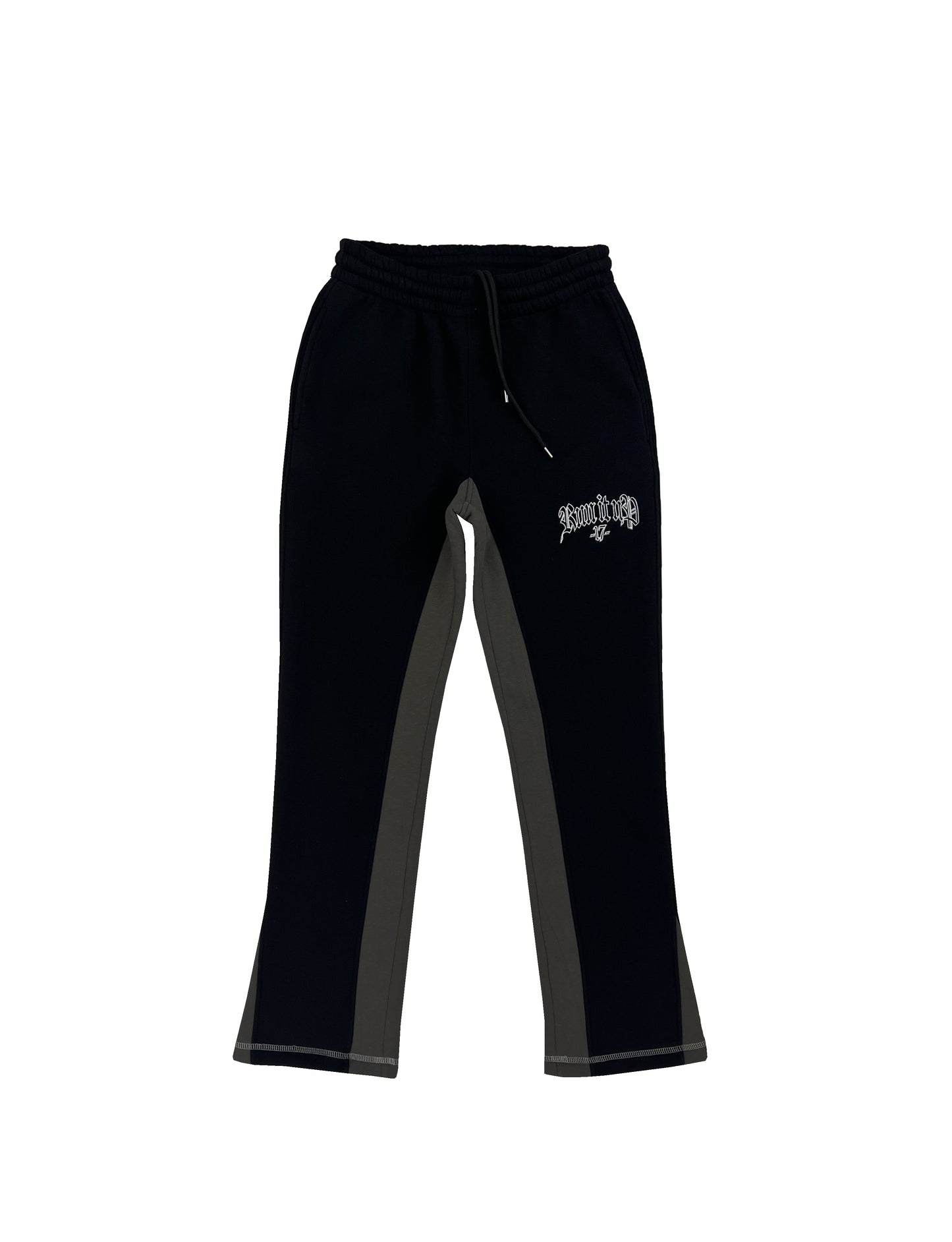 Run It Up 2.0 Black Sweatpants | Seventeenthebrand