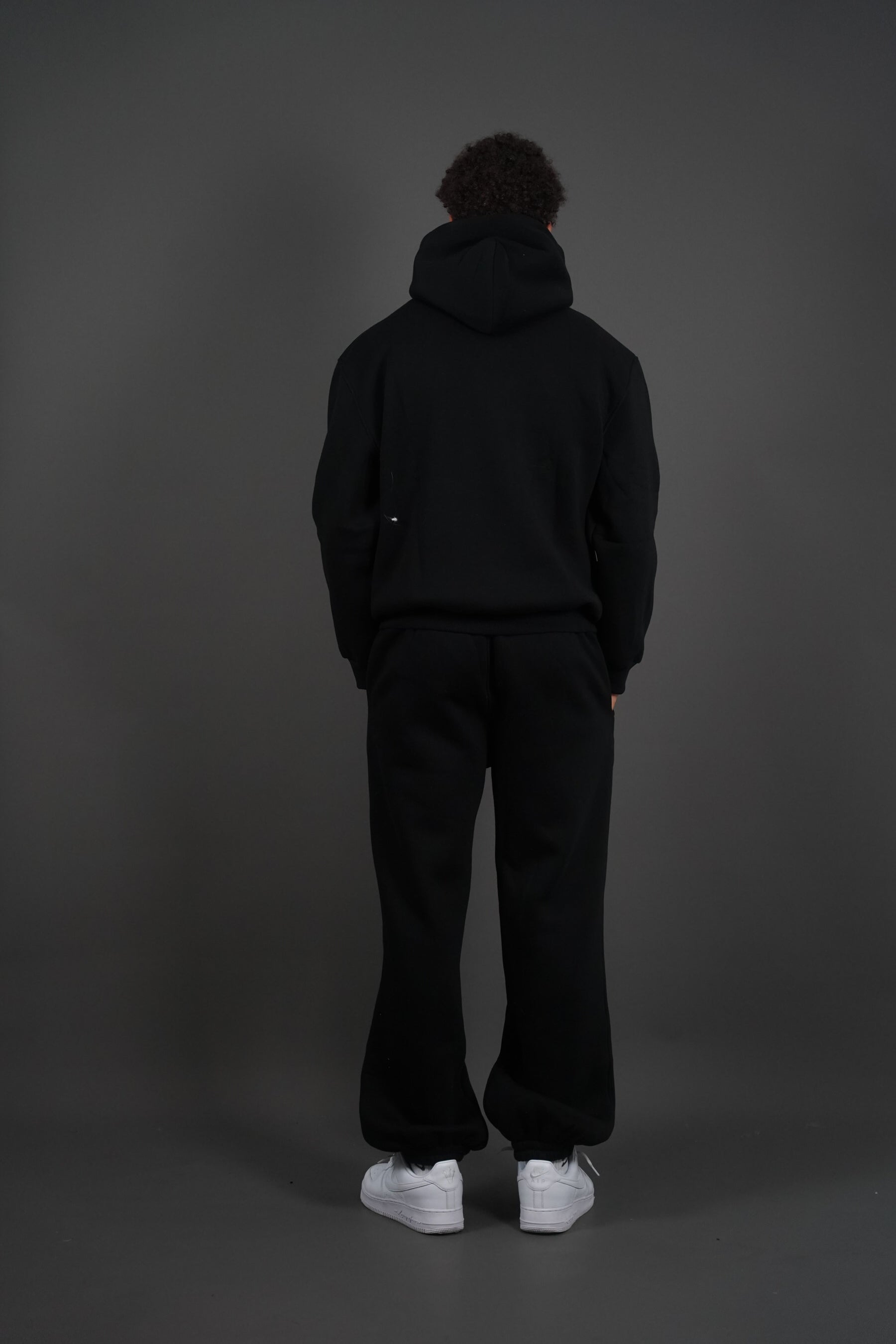 Dixsept Svtn Black Zip Up Hoodie