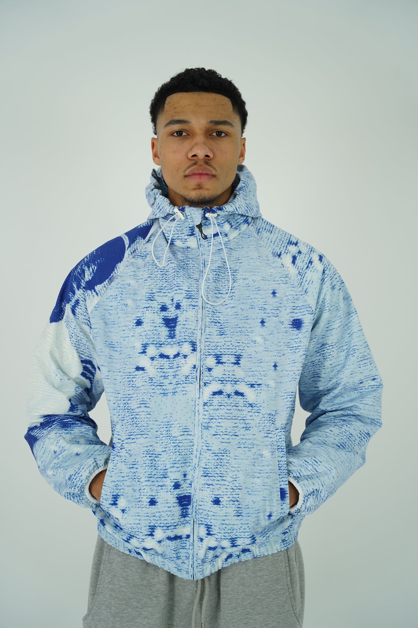 front view of didier drogba windbreaker jacket