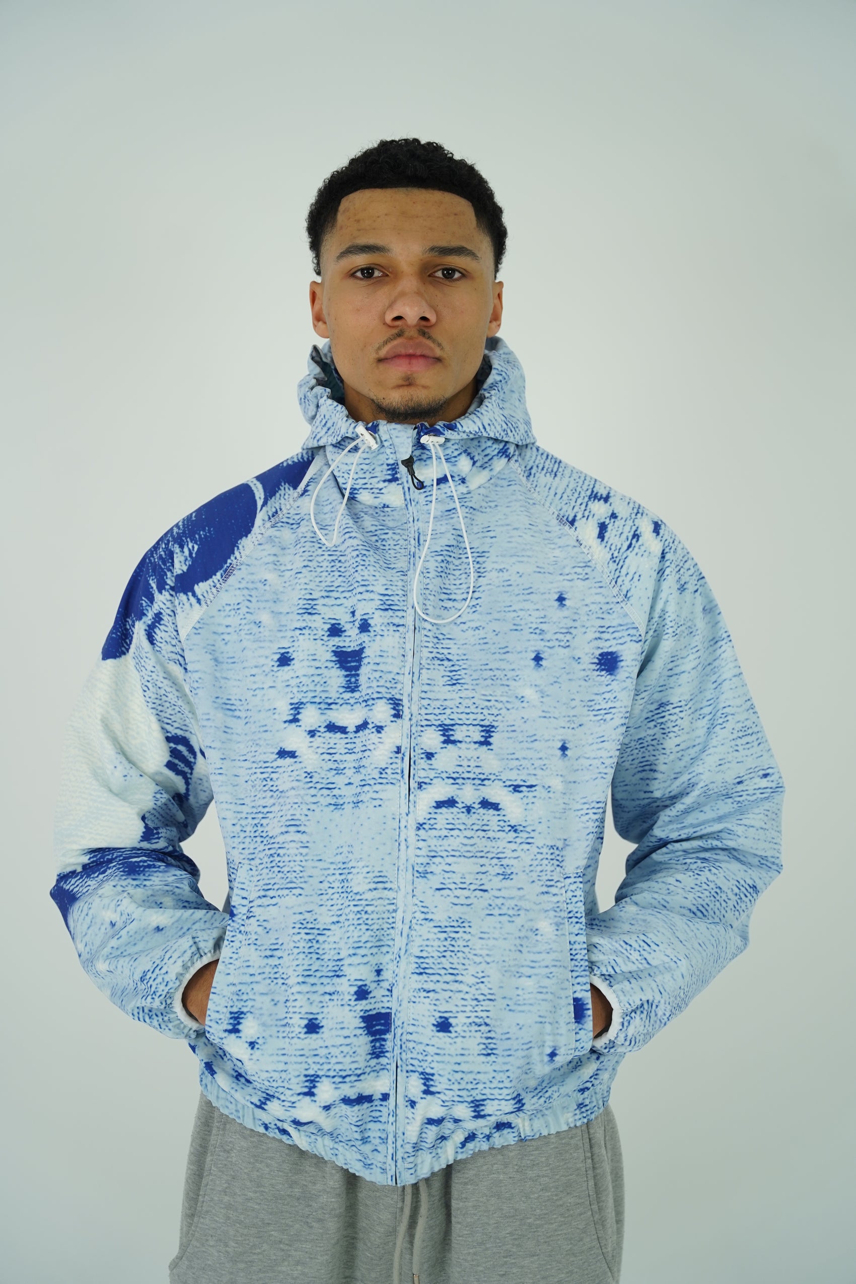 front view of didier drogba windbreaker jacket