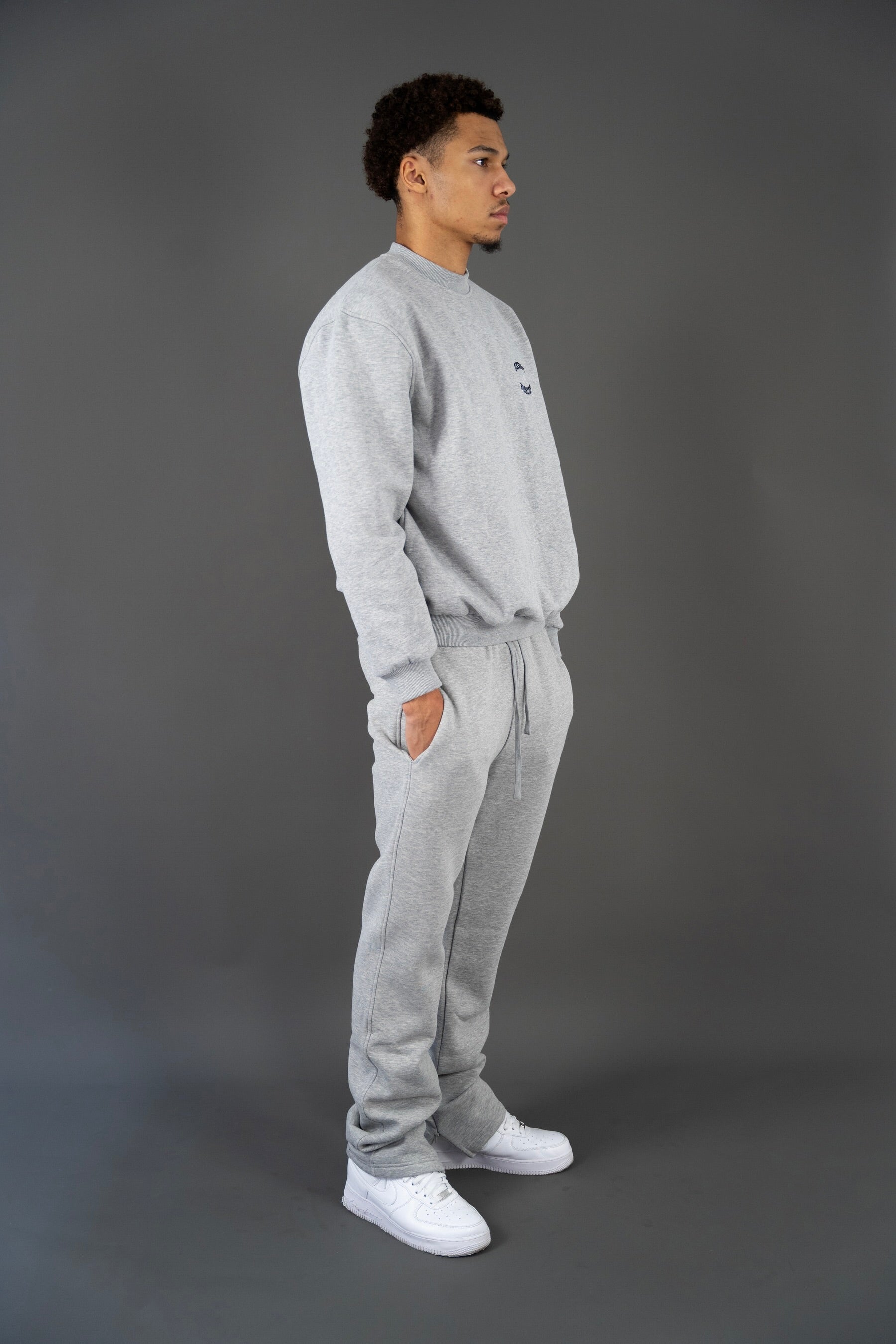 Dixsept Svtn Grey Crewneck