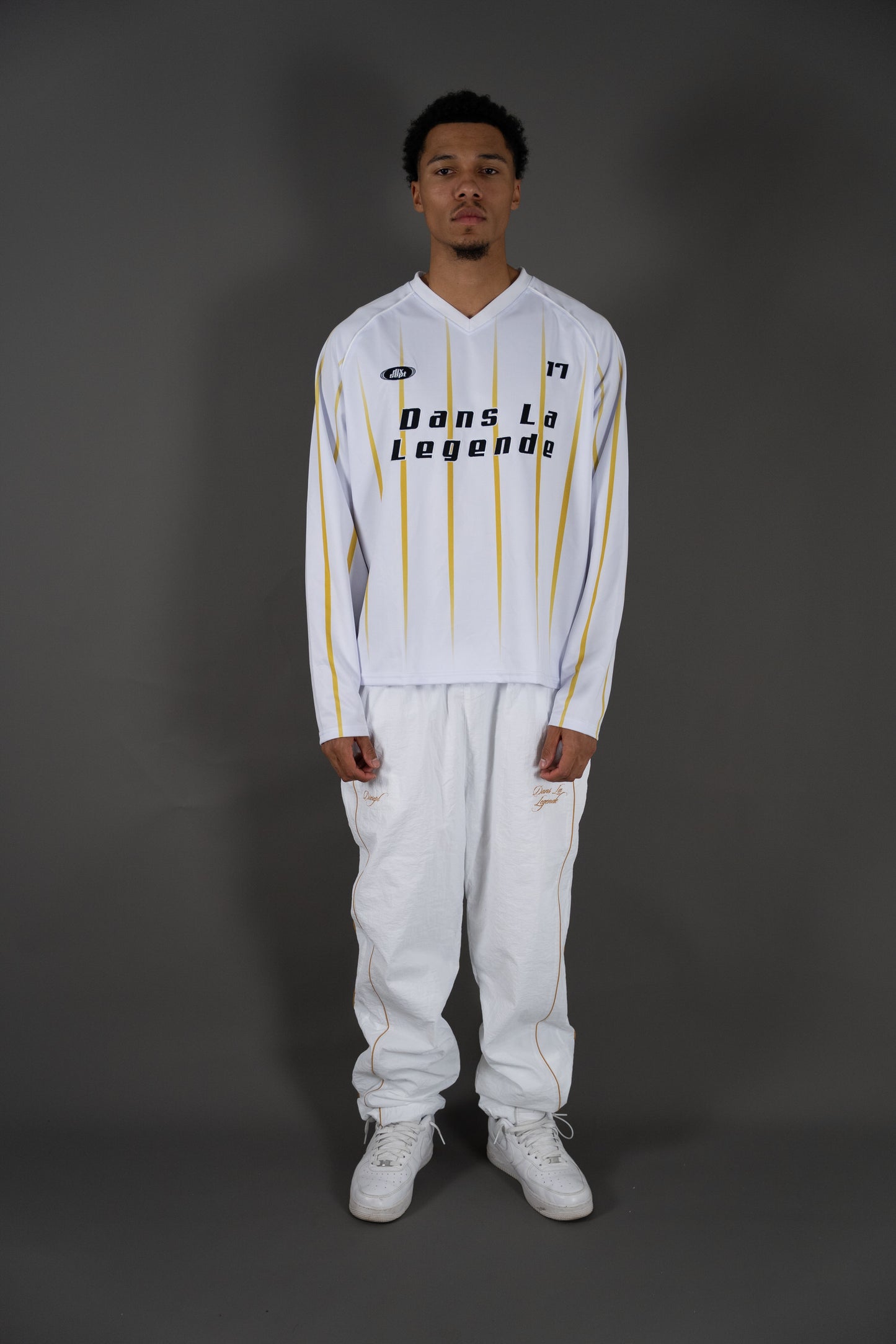 Dans La Legende White Longsleeve Jersey