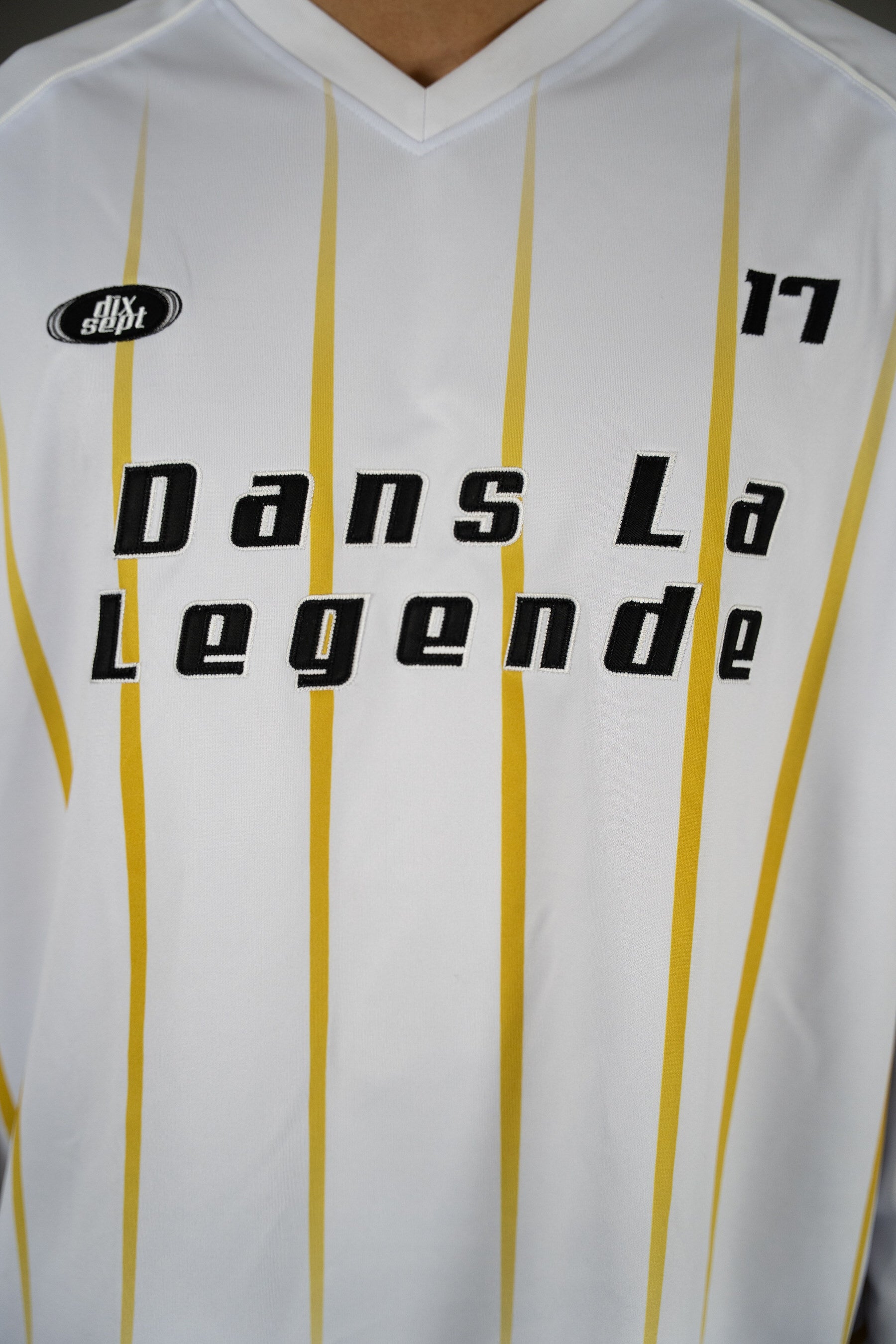 Dans La Legende White Longsleeve Jersey