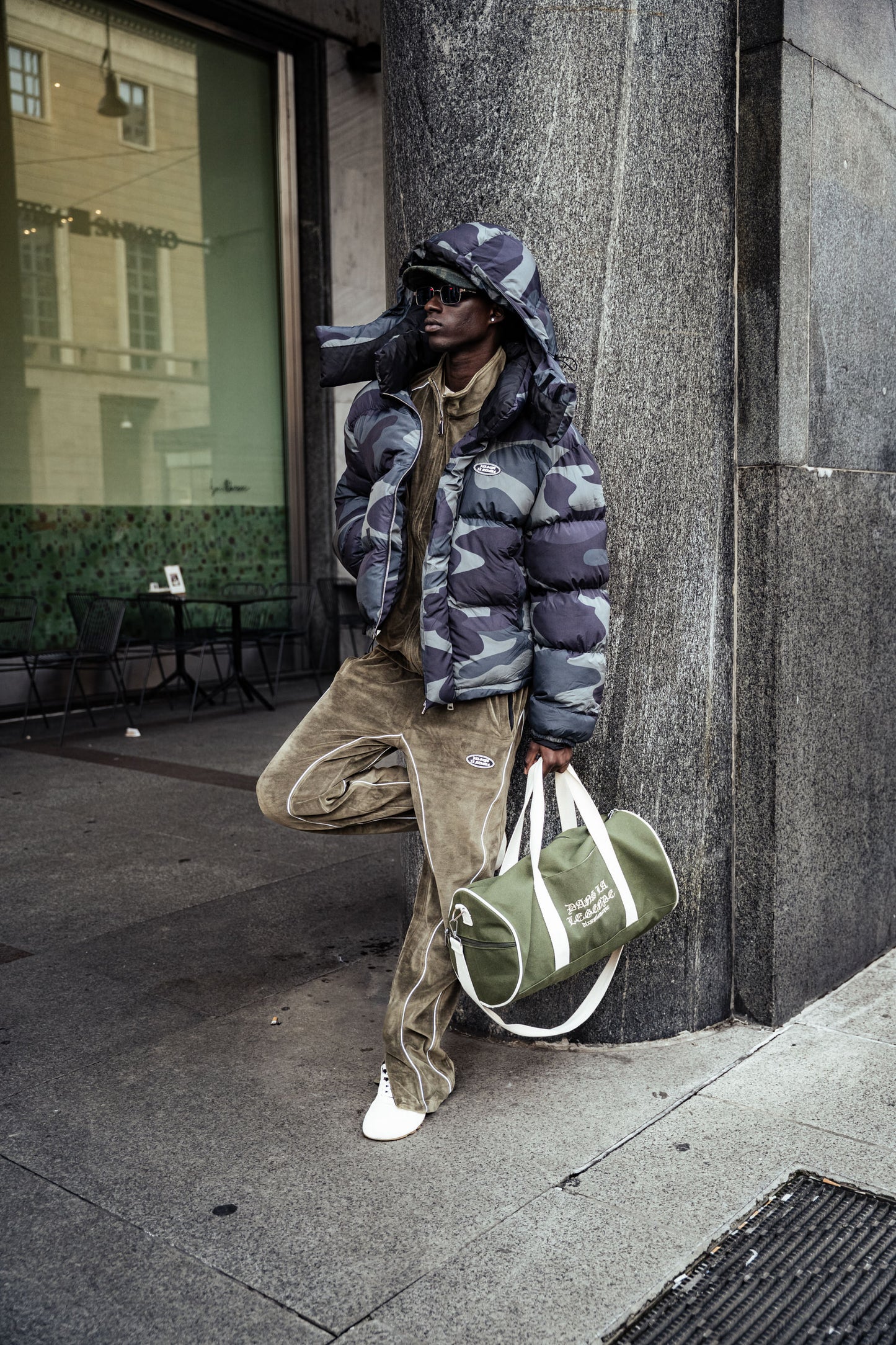 Paid in full 3.0 - Khaki Velvet Vest