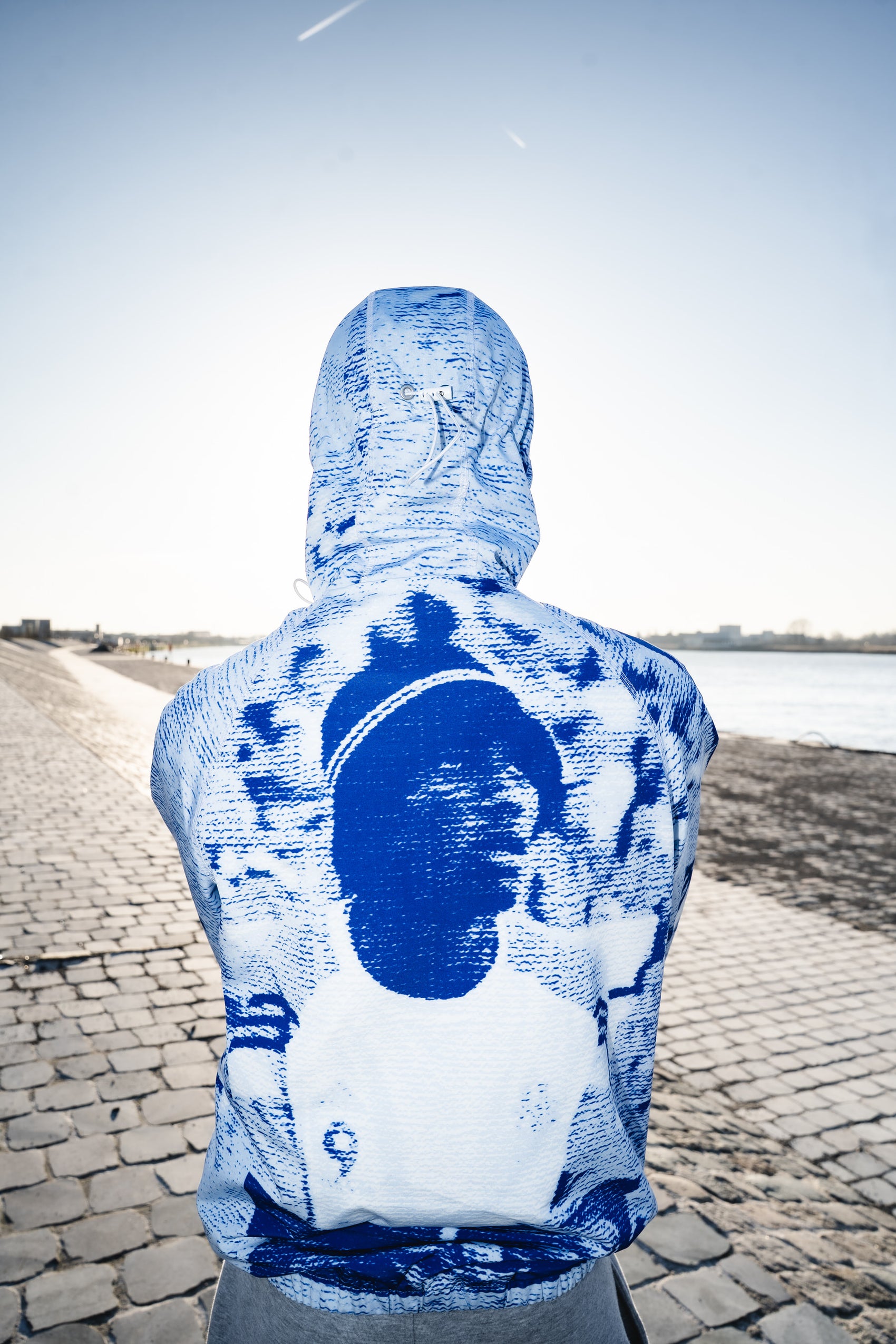 back view of didier drogba windbreaker jacket