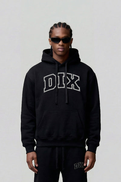 Dix Logo Black Hoodie – SEVENTEENTHEBRAND