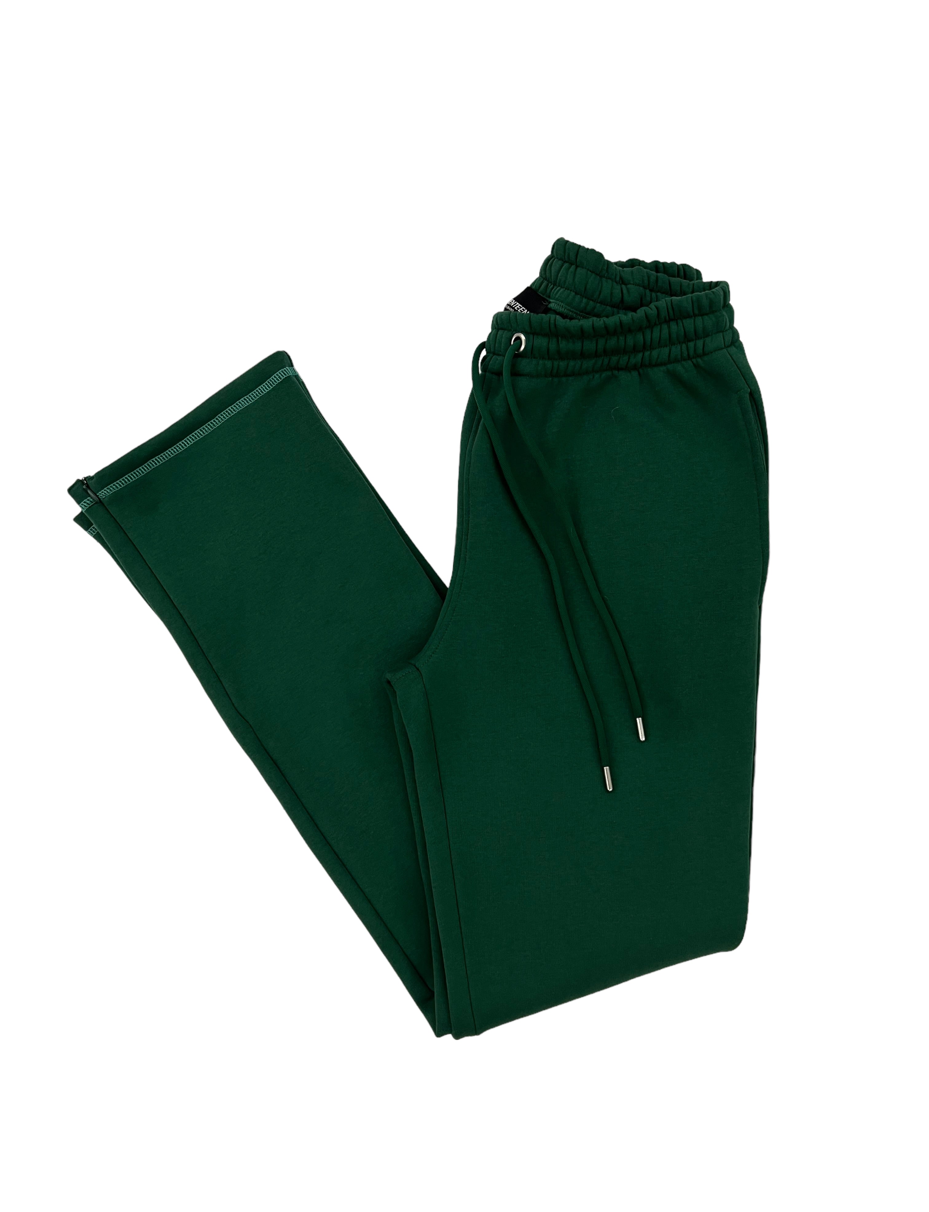 Dix-Sept La Marque Dark Green Pants