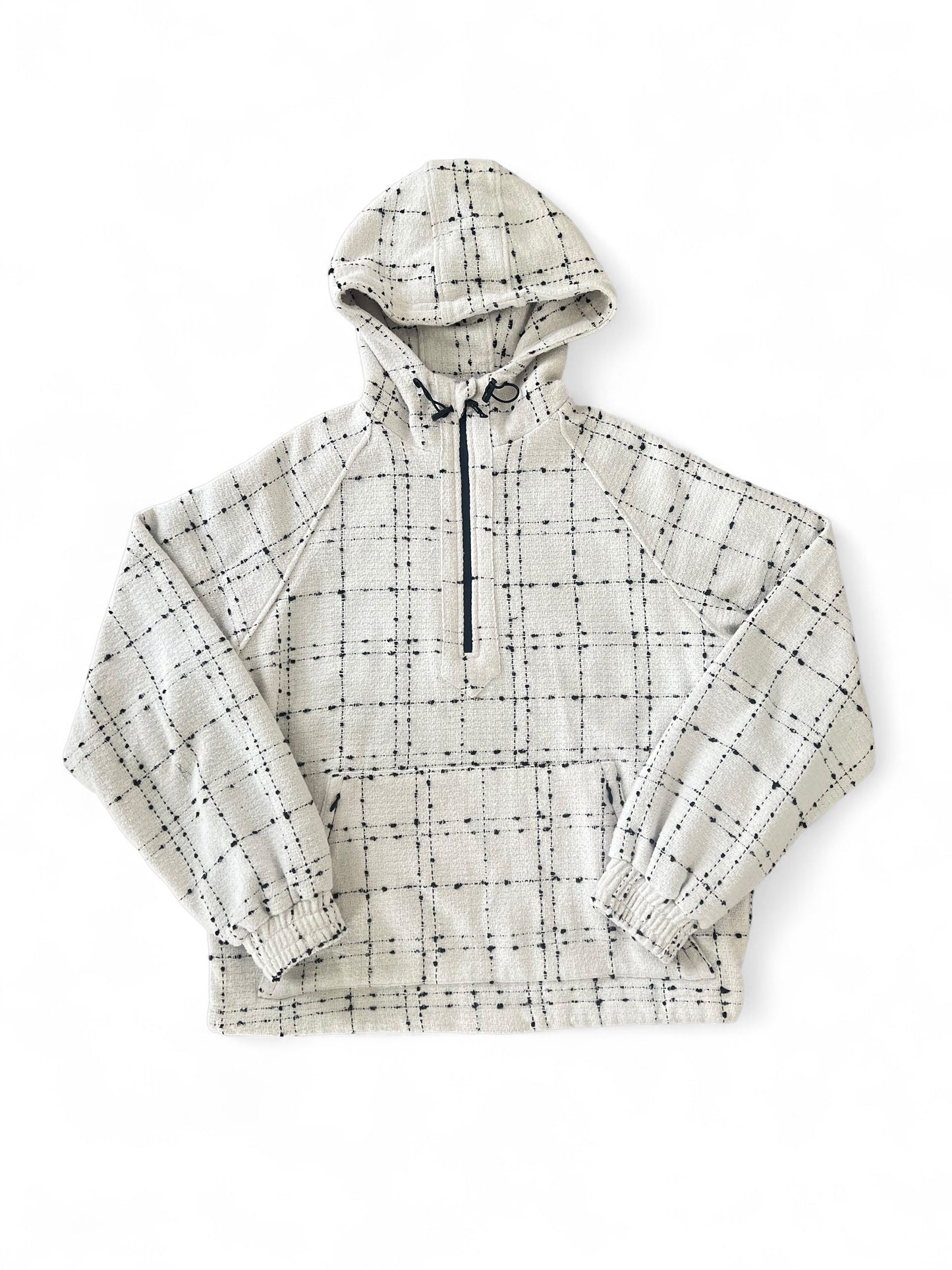 Seventeen Boucle Tweed Pants in White