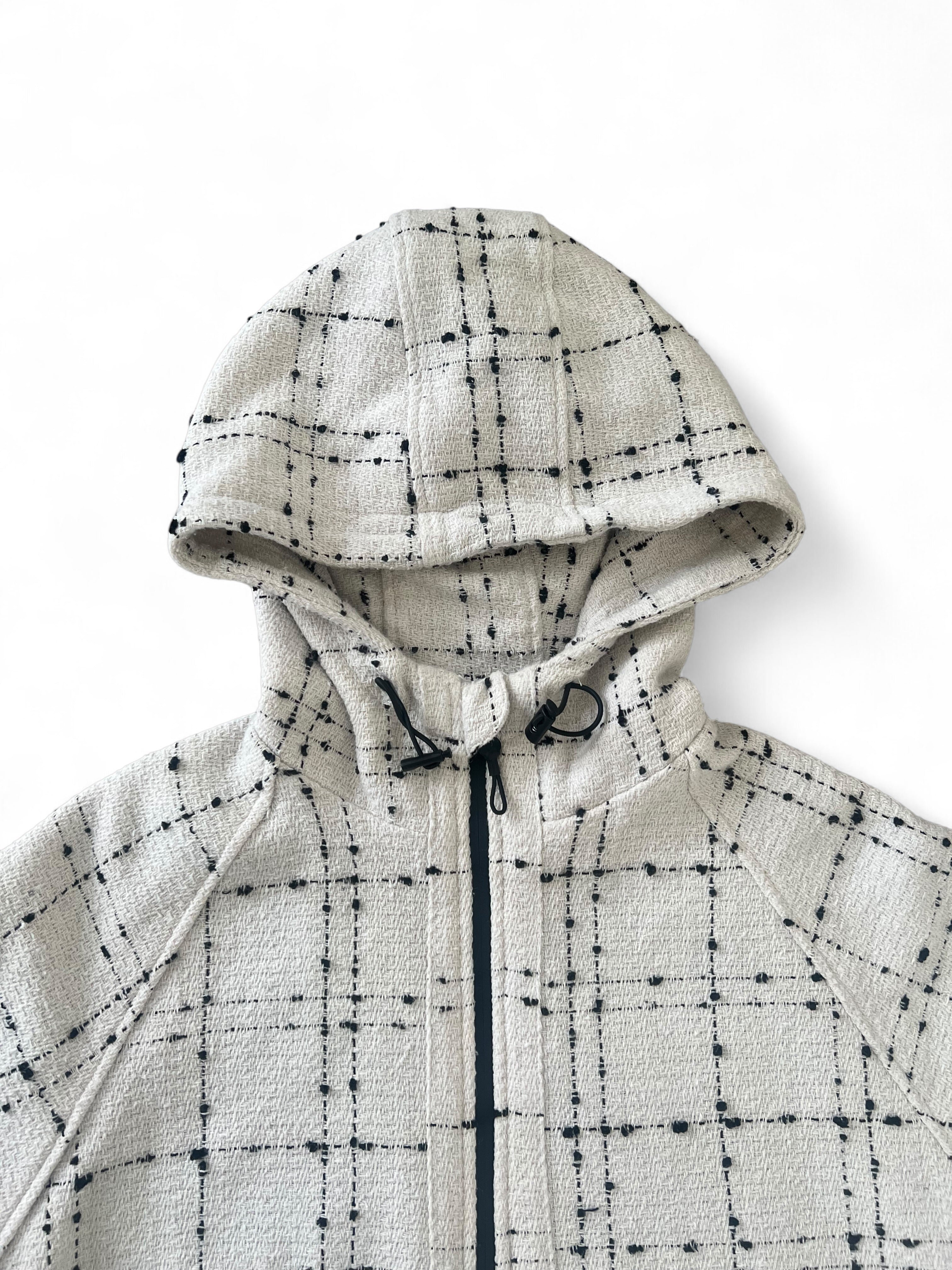 パーカー WTW KNIT BOUCLE FULLZIP HOODIE Mens Boucle Knit Hoodie
