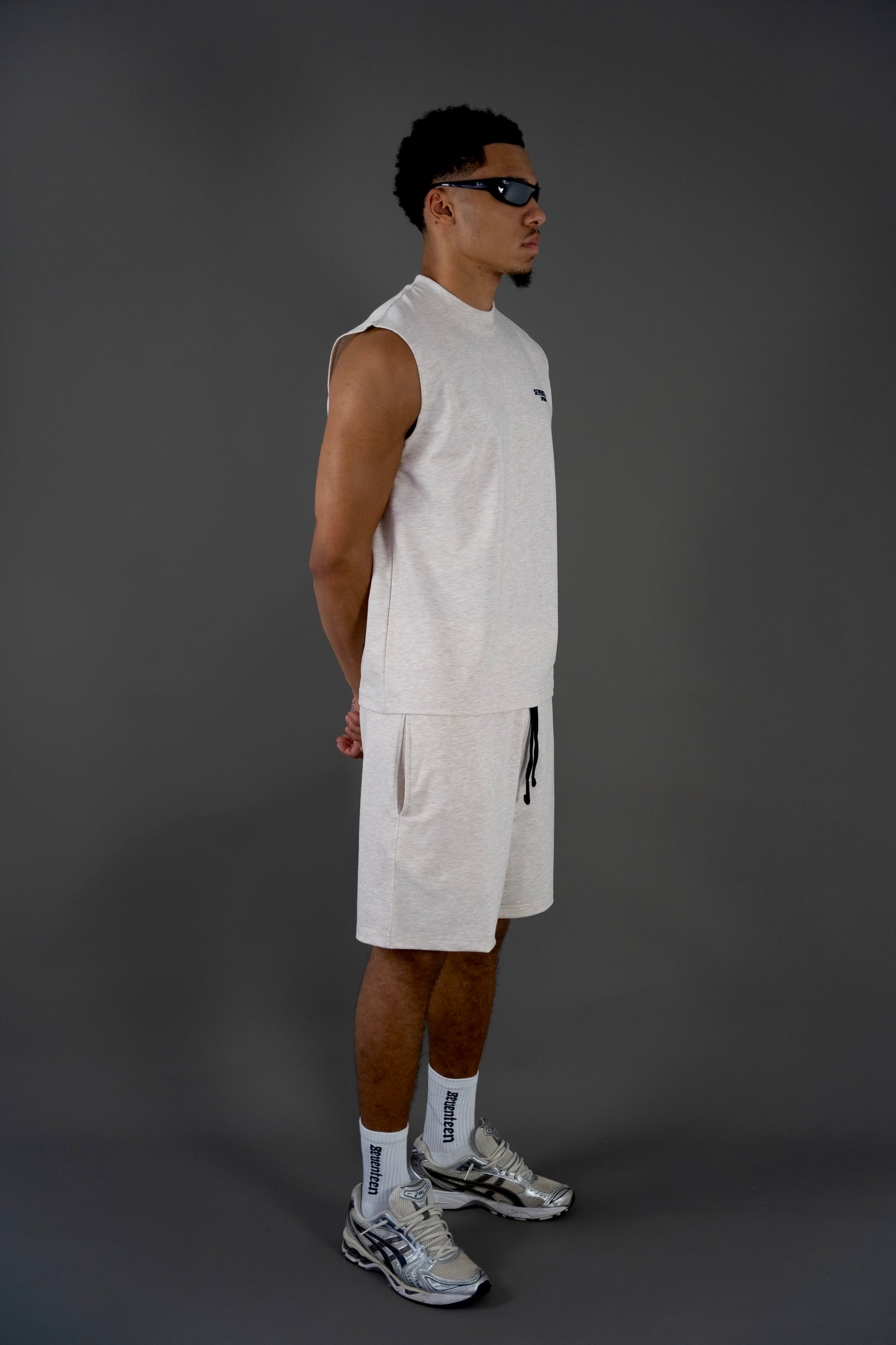 Seventeen Sports Beige Sleeveless