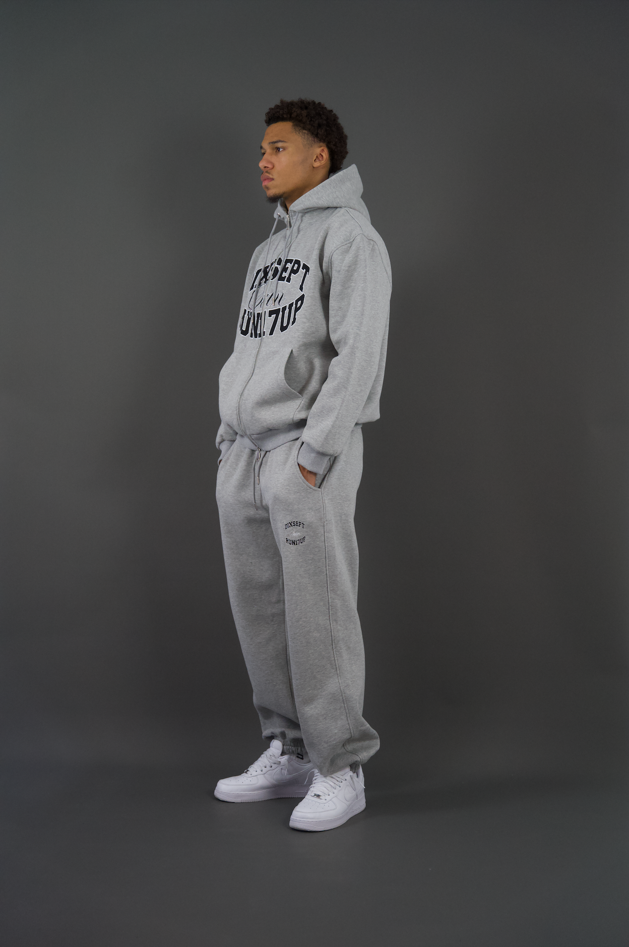 Dixsept Svtn Grey Baggy Jogger