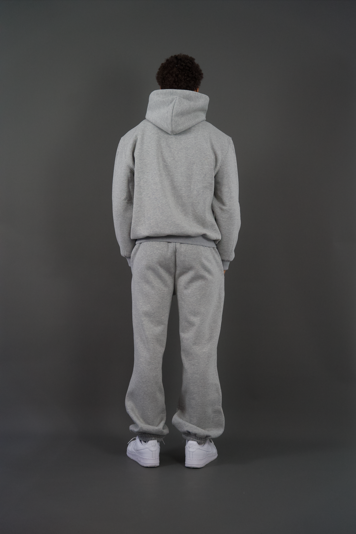 Dixsept Svtn Grey Zip Up Hoodie