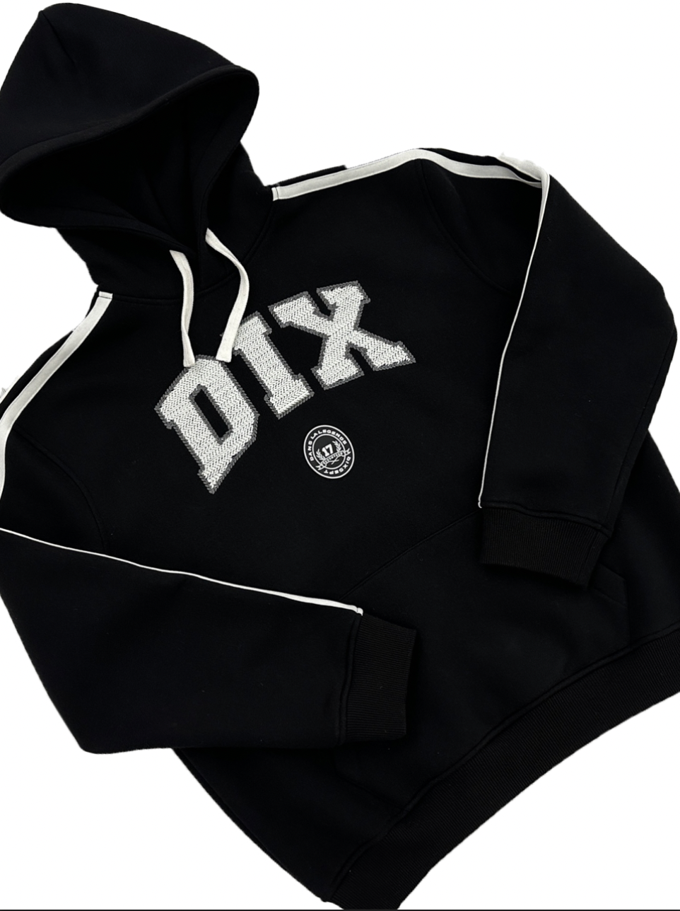 Black Dix College Hoodie