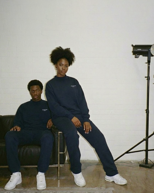 Navy Seventeen Sports Crewneck