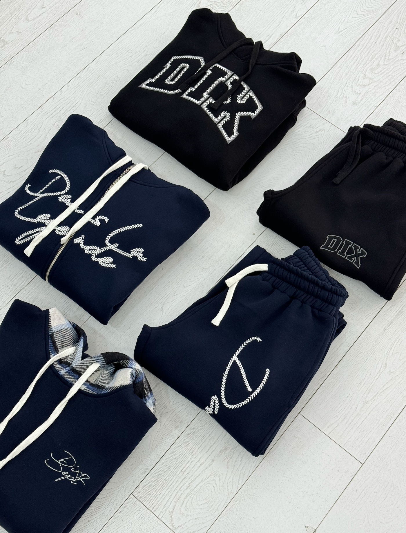 Dix Logo Black Hoodie