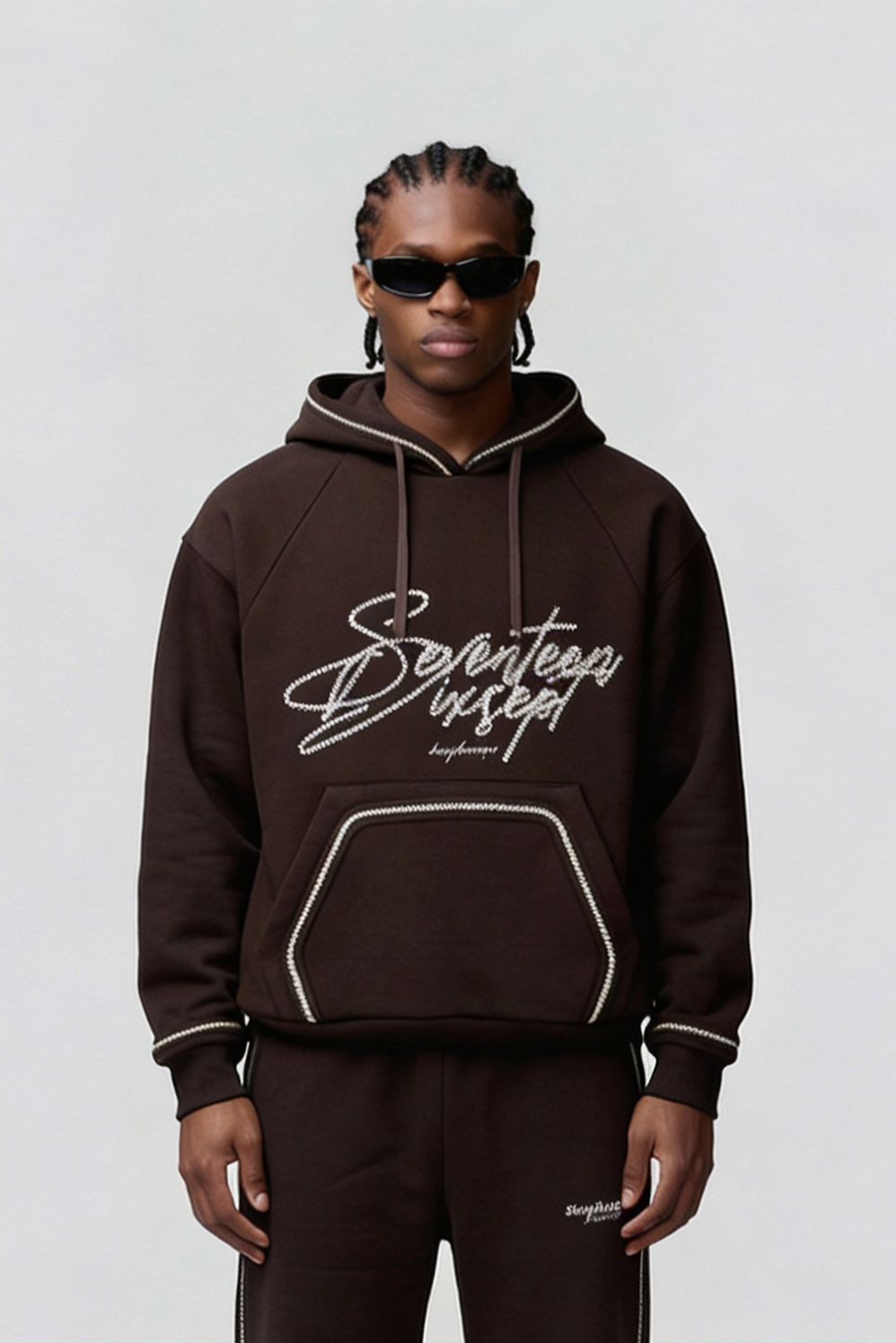 Seventeen Dixsept Brown Hoodie