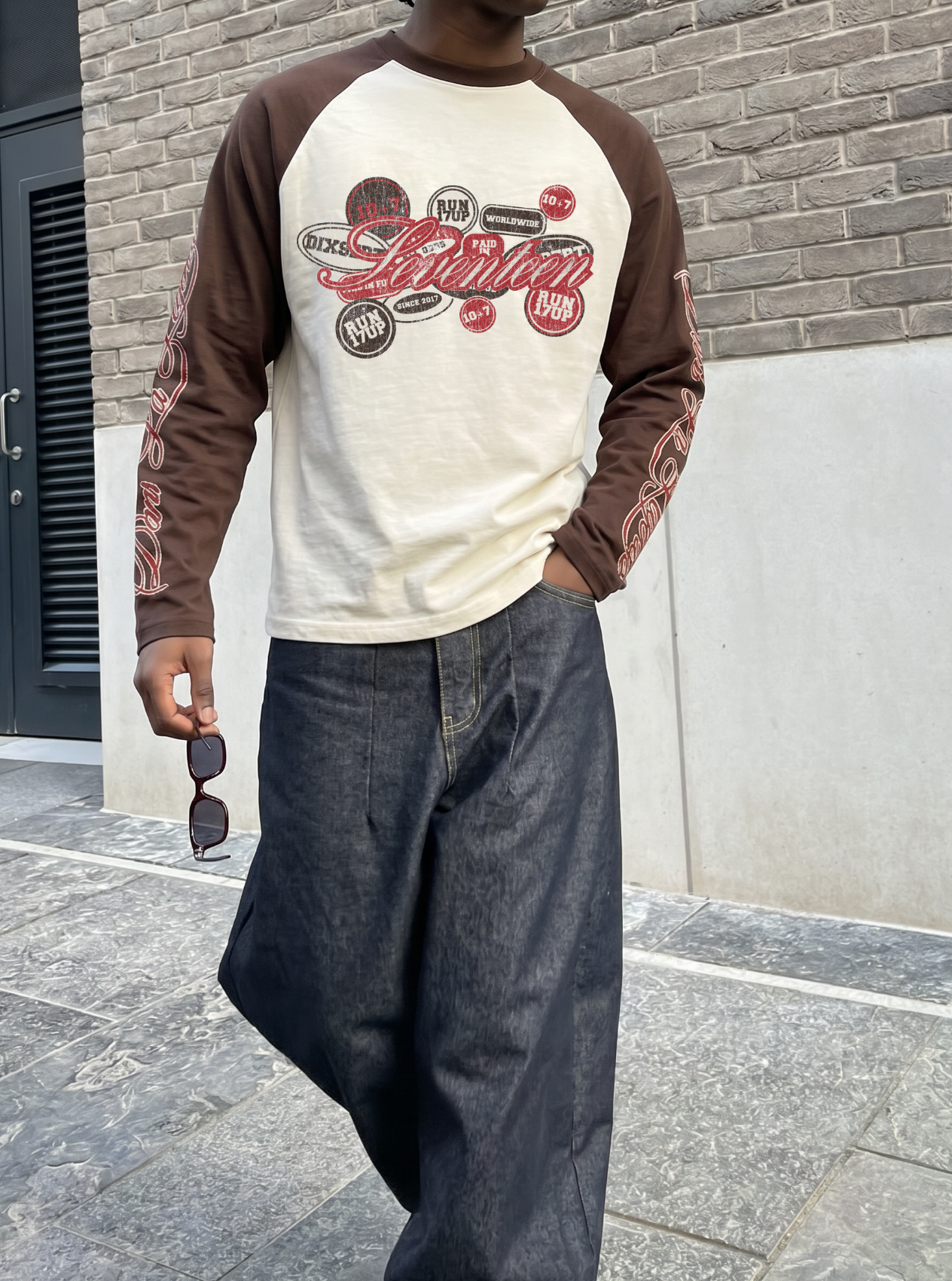 Brown Seventeen Longsleeve
