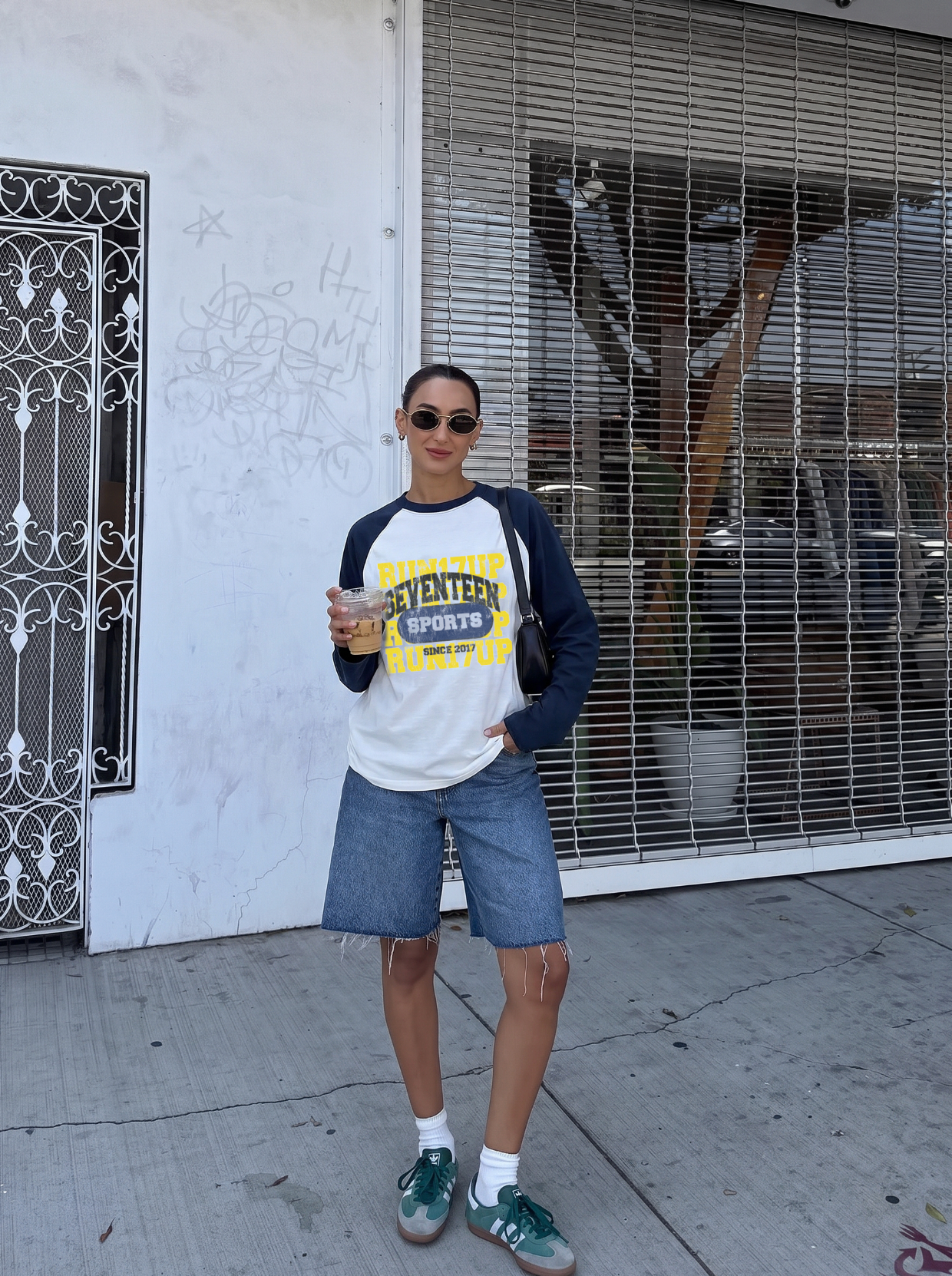 Navy Run17Up Longsleeve