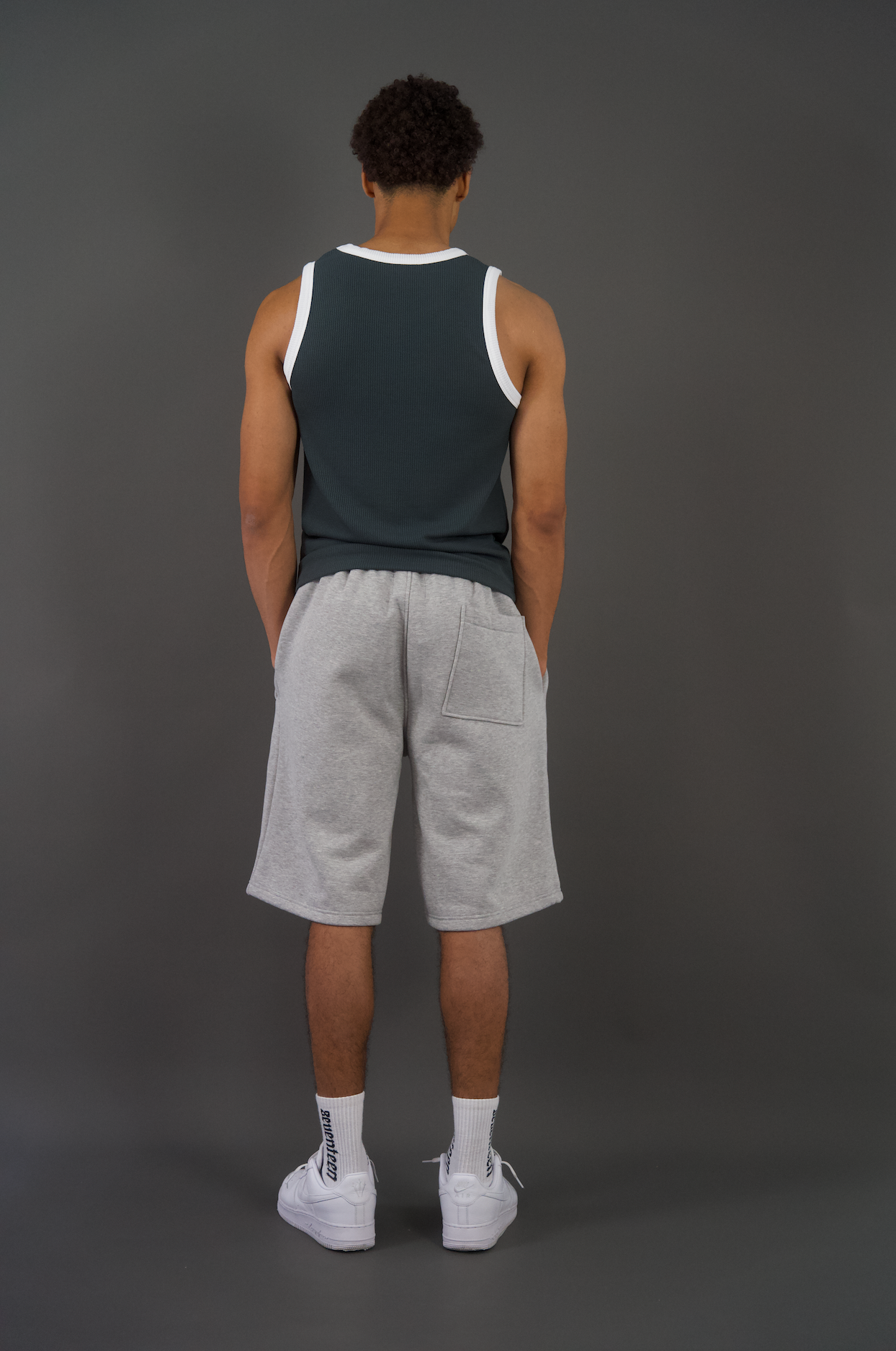 Grey Contrast Tanktop