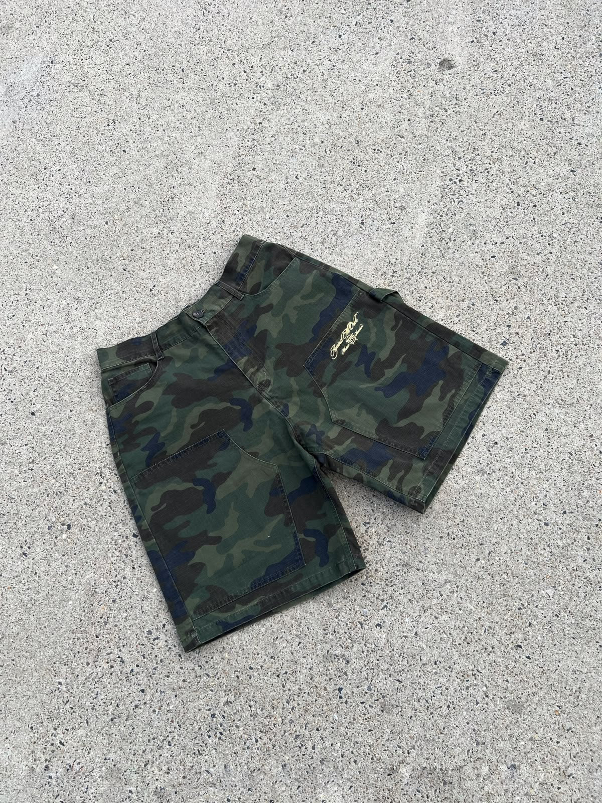 Camo Against All Odds Shorts