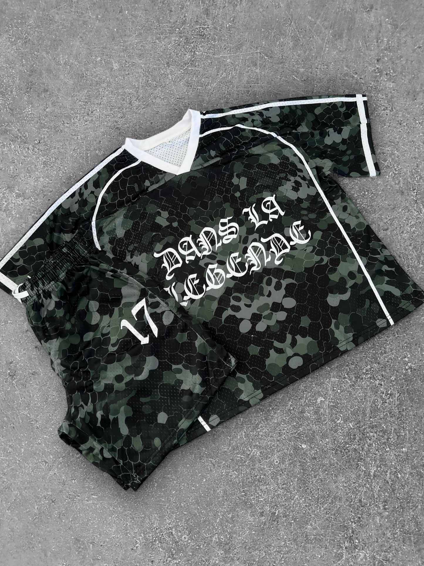 Dans La Legende Mesh Baseball Shorts