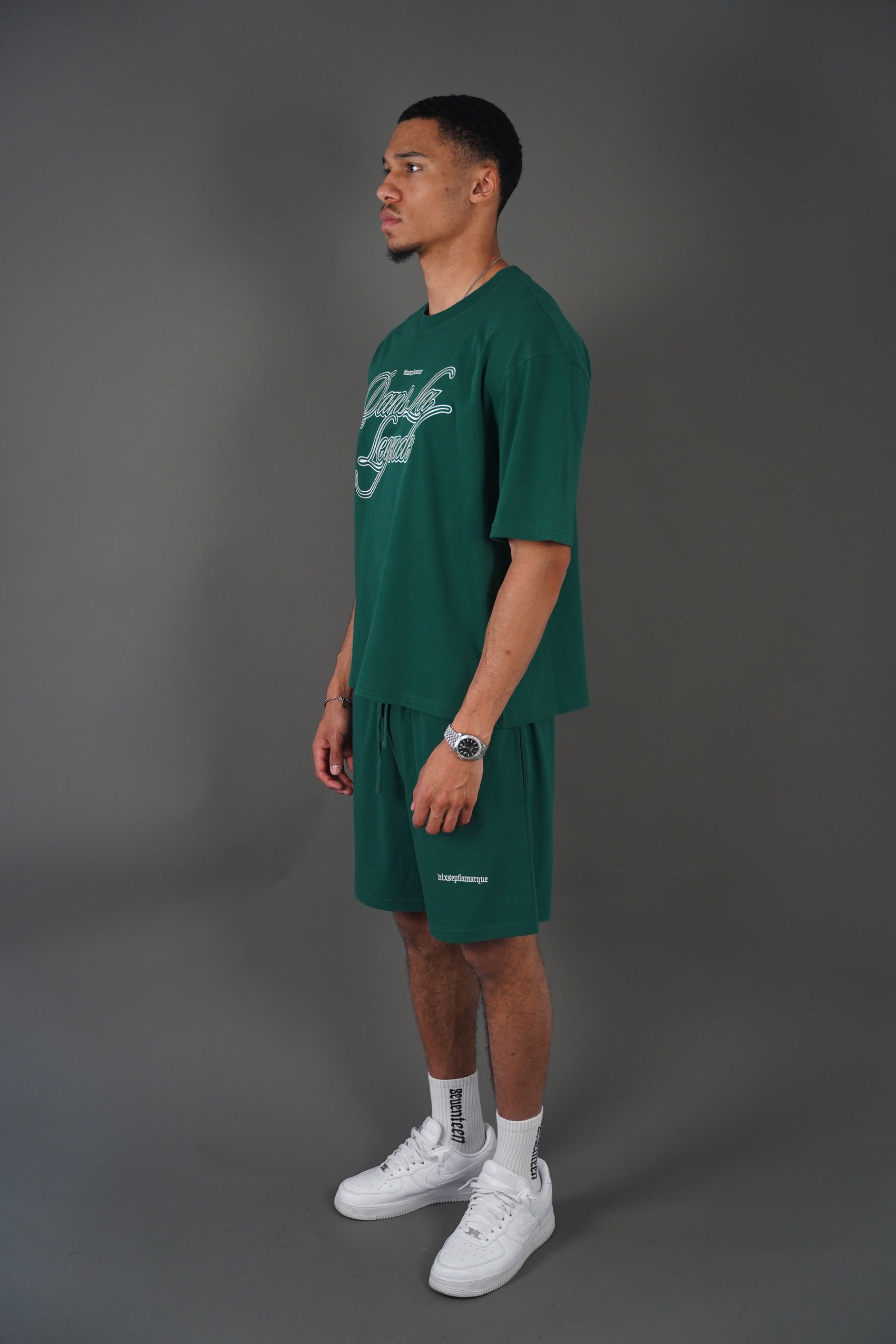 Green Seventeenthebrand Short Set
