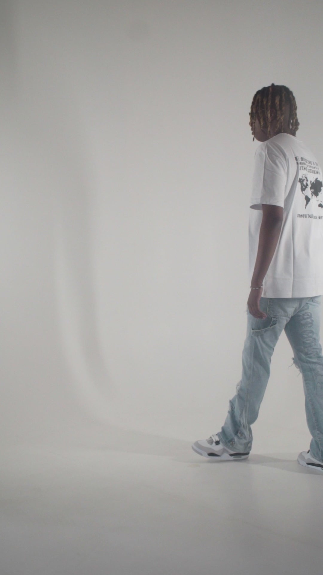 Dix-Sept La Marque Light Blue Flared Denim