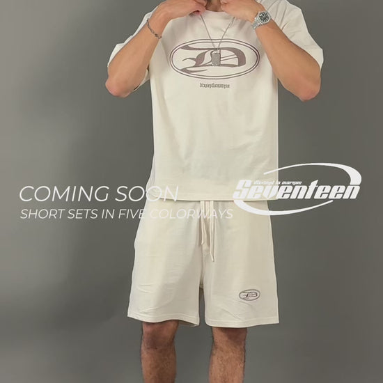 Beige Seventeen Short Set