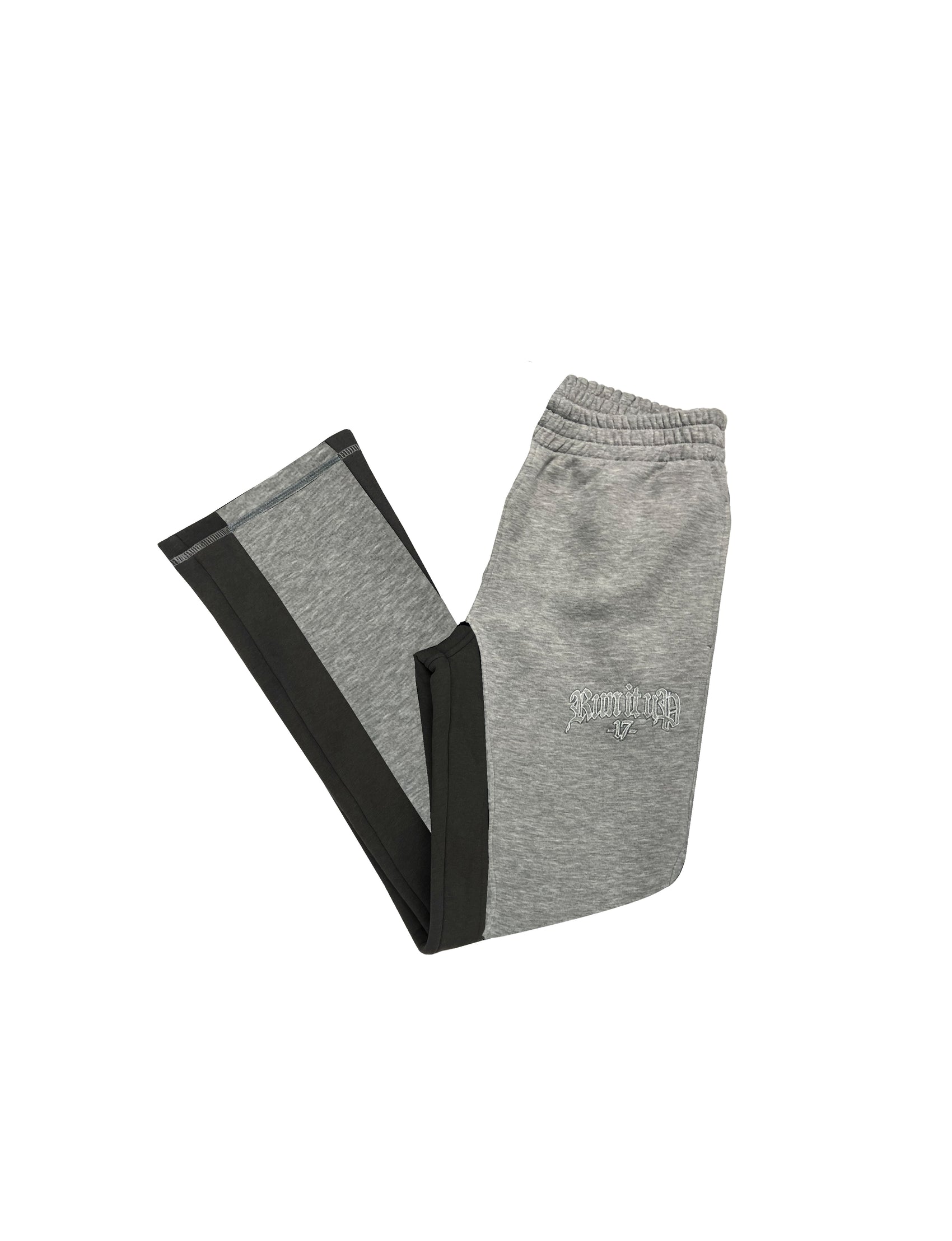Run It Up 2.0 Grey Melange Sweatpants by Seventeenthebrand