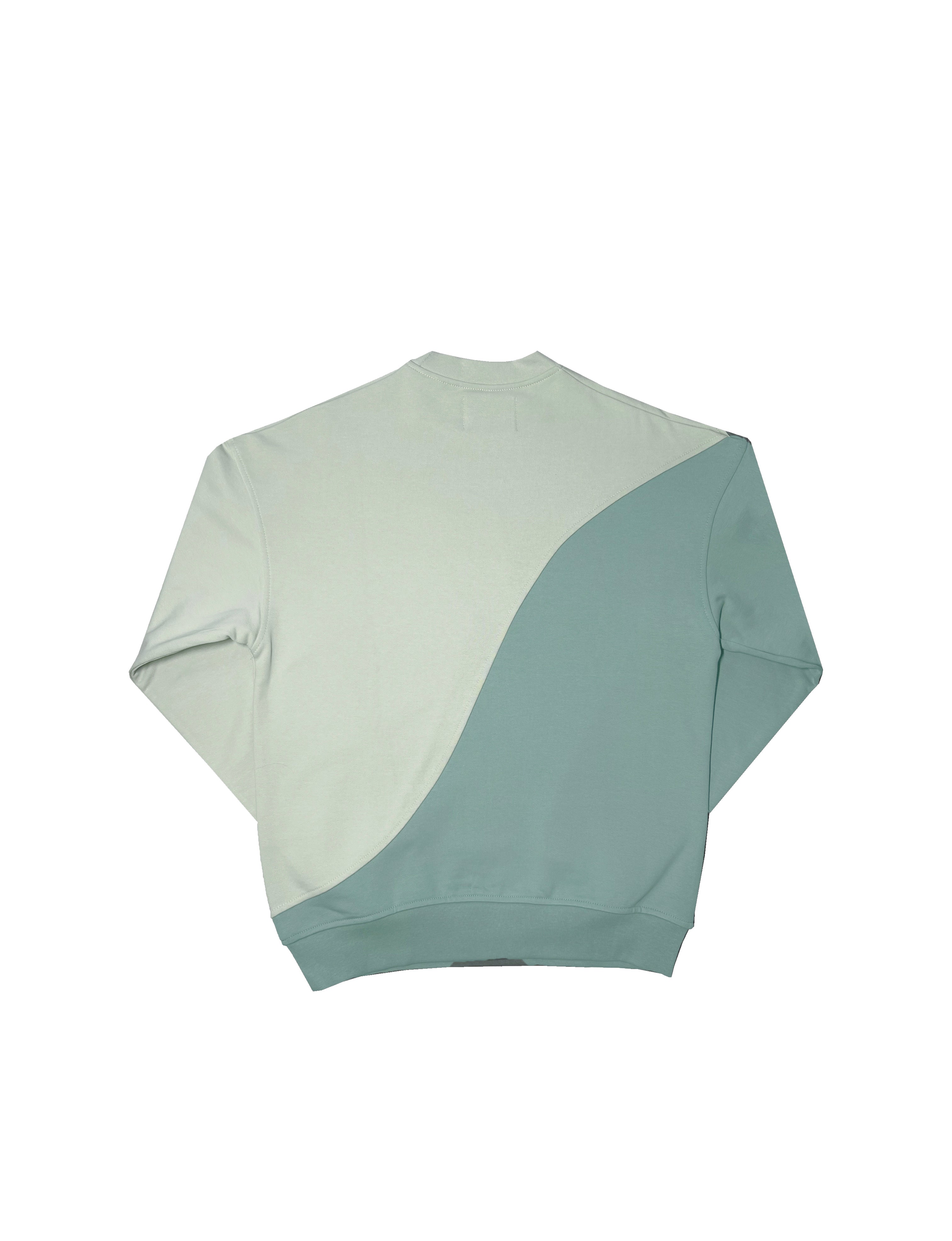 ST Colorblock Mint Sweater