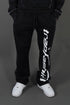 Model wearing oversized trapfashion seventeenthebrand diamond hoodie outside