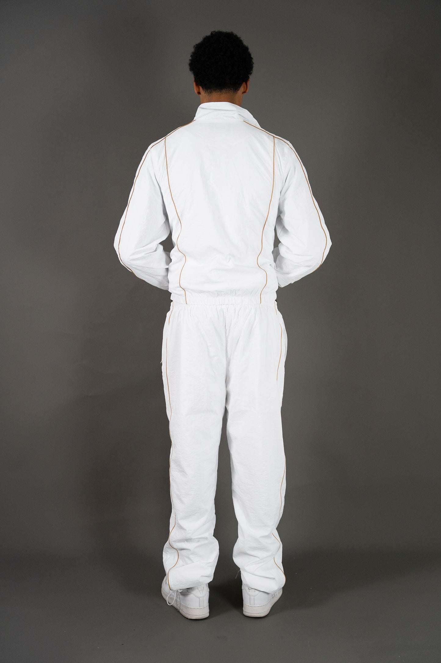 Dans La Legende White Windbreaker Jacket