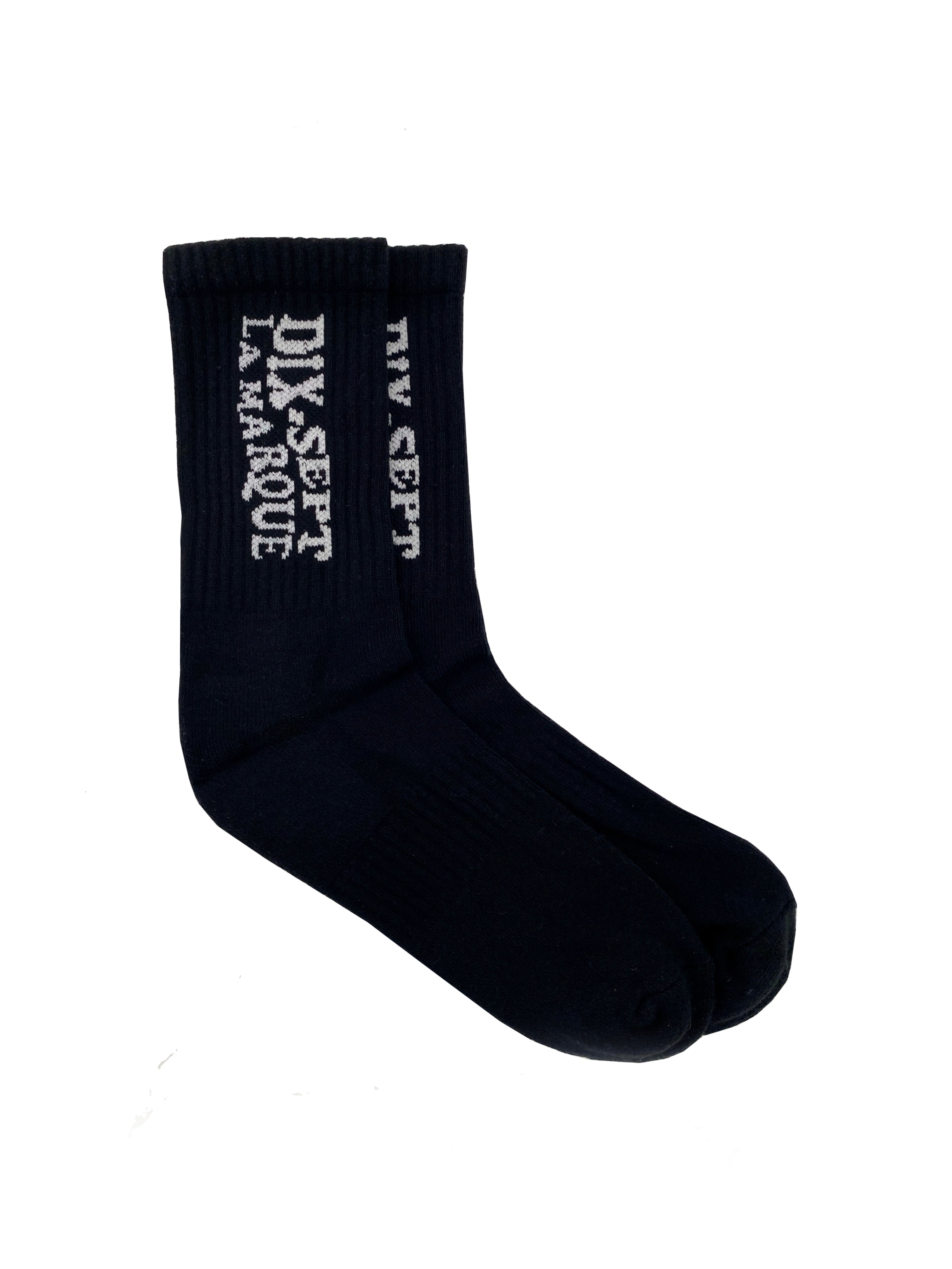 Dix-Sept La Marque black socks